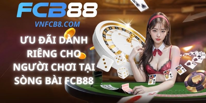 Ưu Đãi Dành Riêng Cho Người Chơi Tại Sòng Bài FCB88